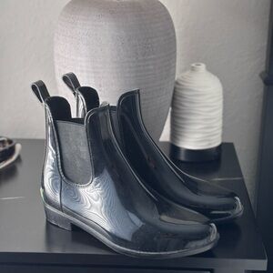 Ralph Lauren Black Women's Chelsea rain Boots